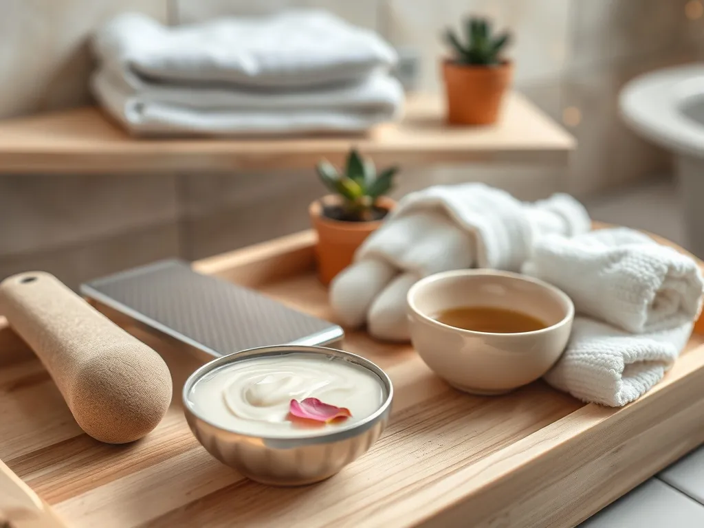 Czy pięty ścierać na sucho czy mokro?